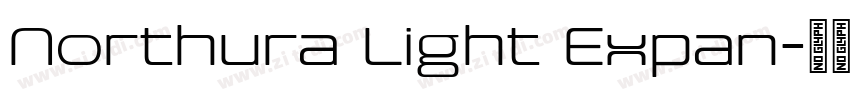 Northura Light Expan字体转换